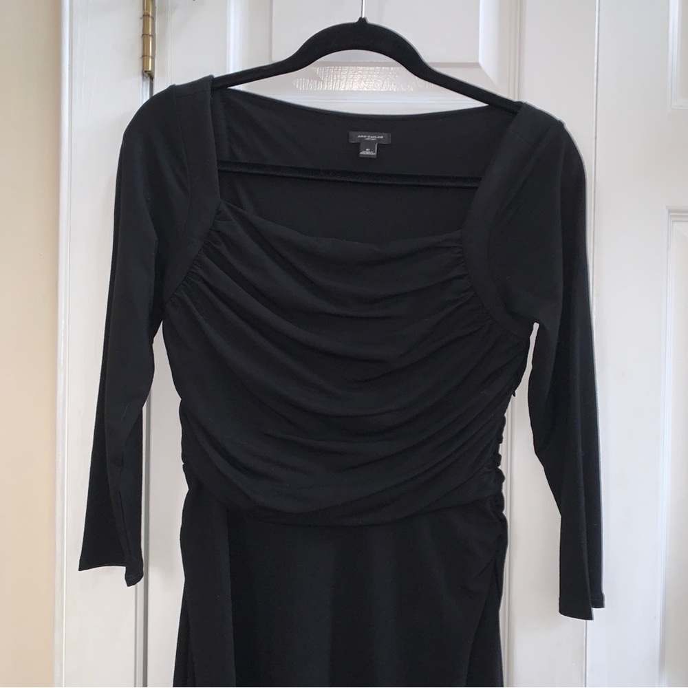 Ann Taylor Black Dress Long Sleeve Size 6 never worn